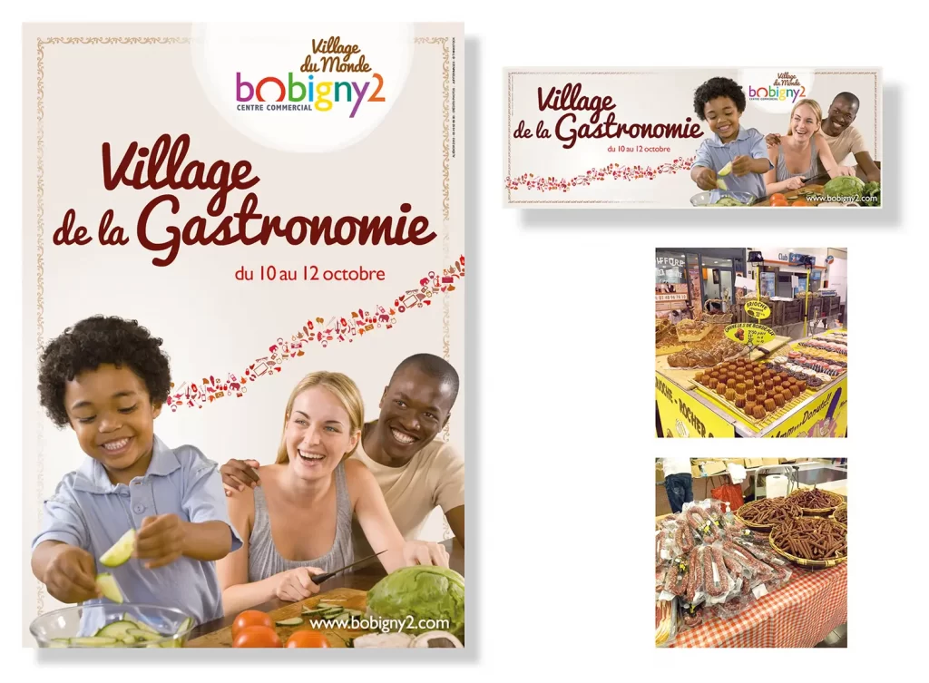 Agence communication Aliénor Consultants Bobigny Village Gastronomie