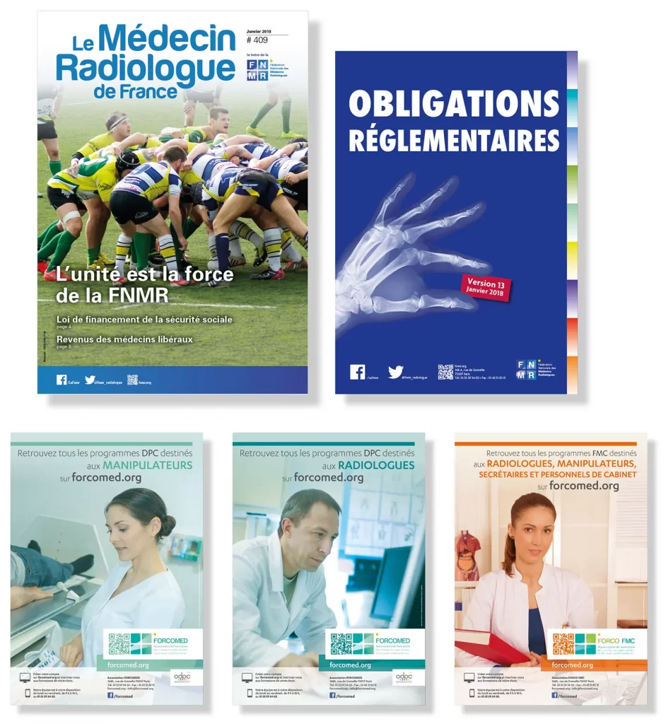 Agence communication Aliénor Consultants FNMR Forcomed magazine radiologues