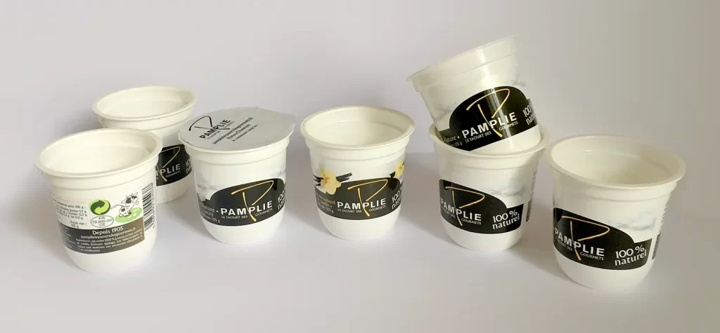 Agence communication Aliénor Consultants Pamplie yaourts laiterie pots