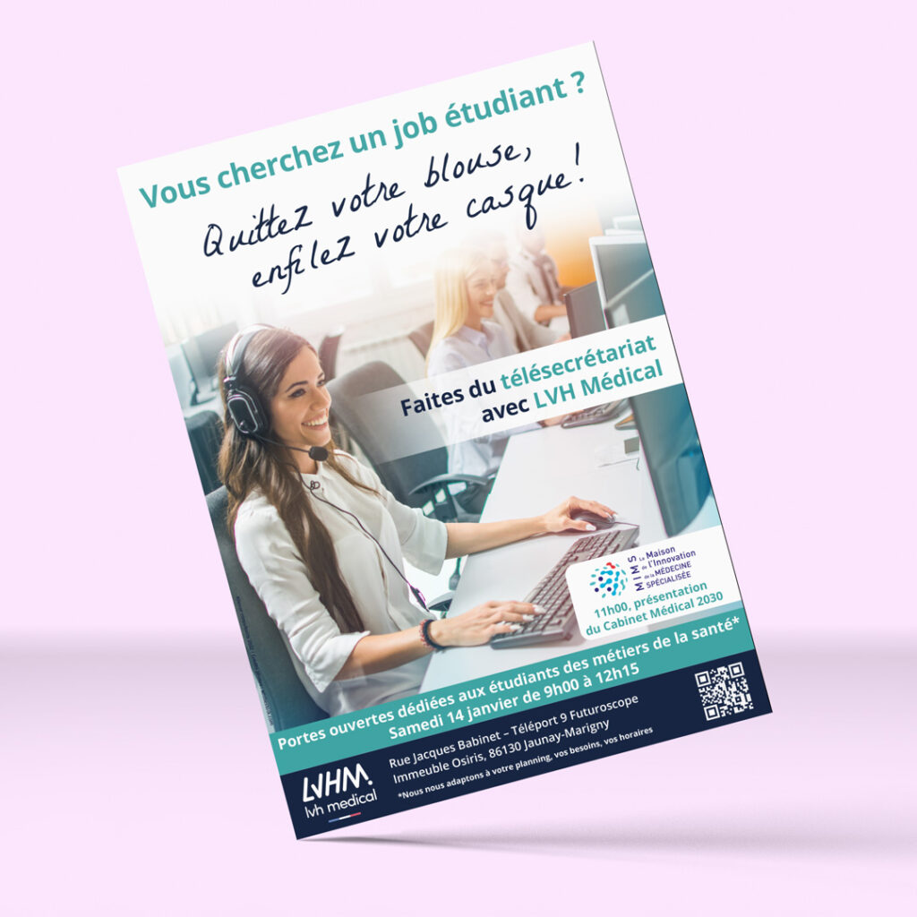 Agence communication Aliénor Consultants LVH Médical com étudiants