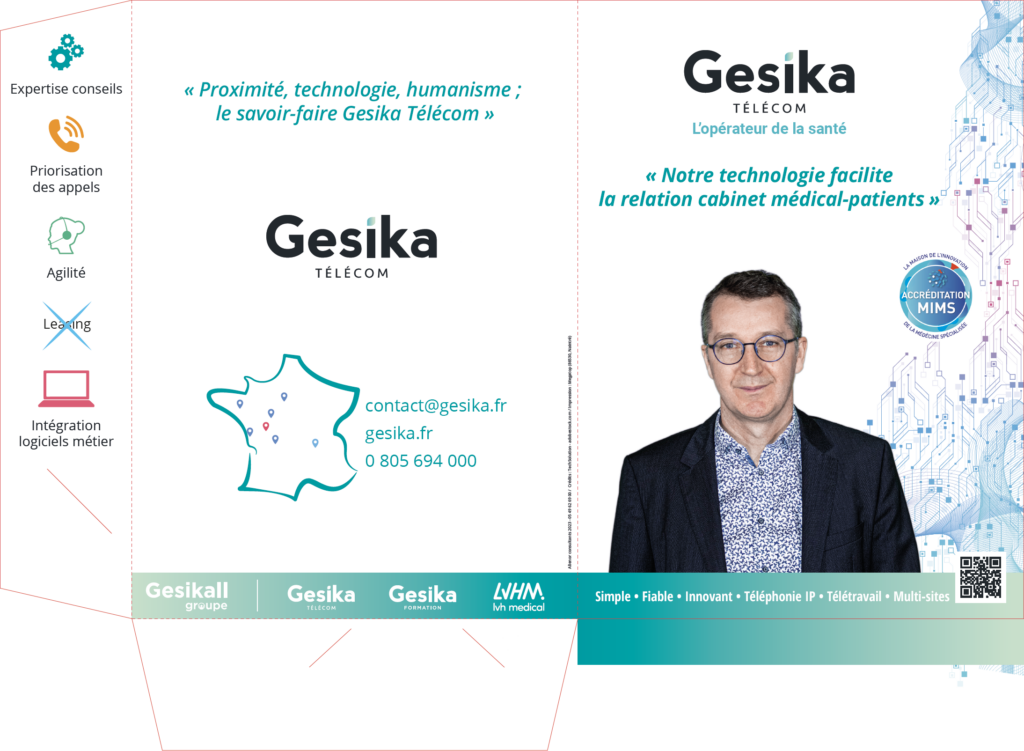 Agence communication Aliénor Consultants Gesika Télécom chemise